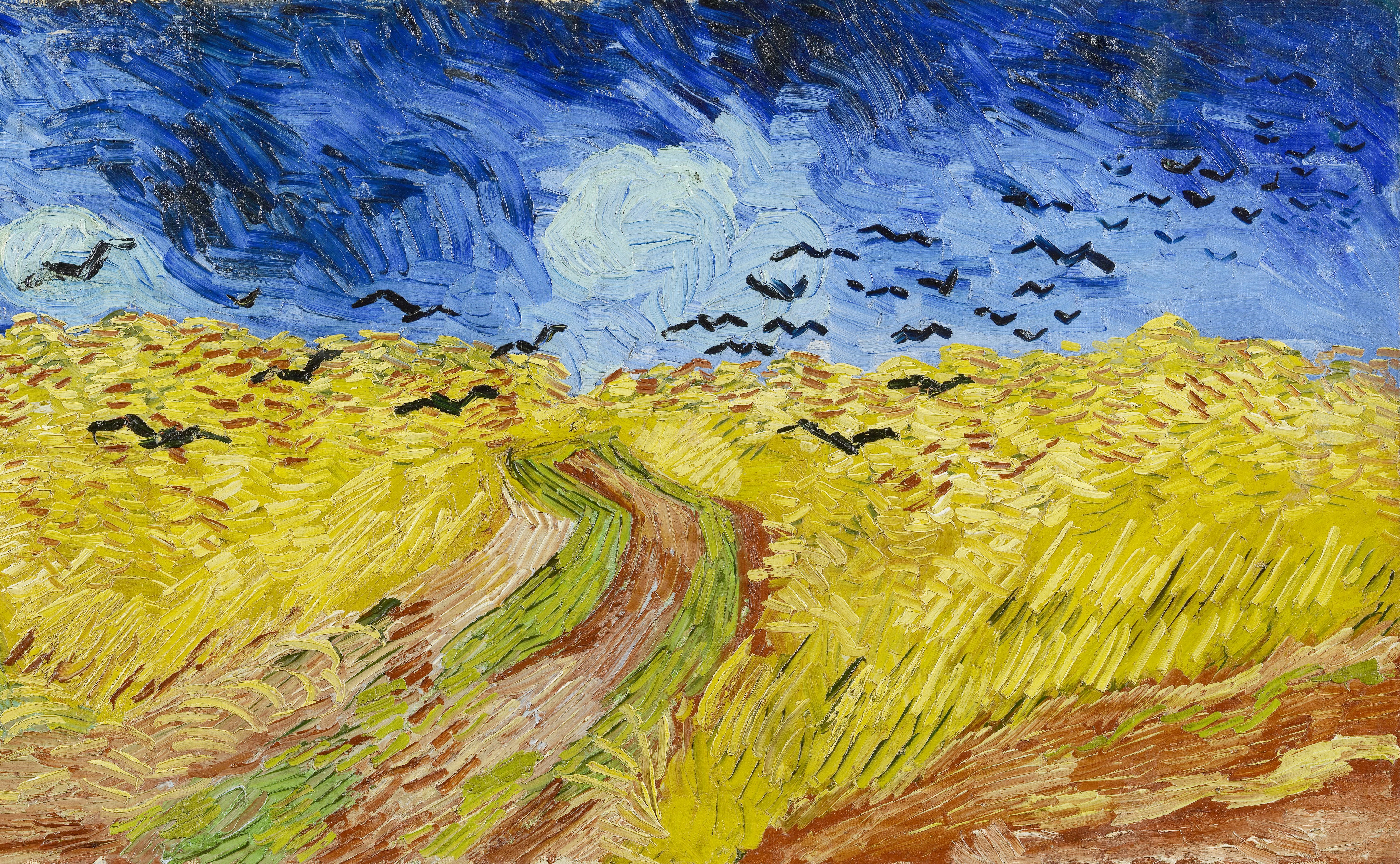 Wheatfield with Crows by Vincent van Gogh